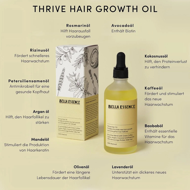 Roze Hair Growth Oil