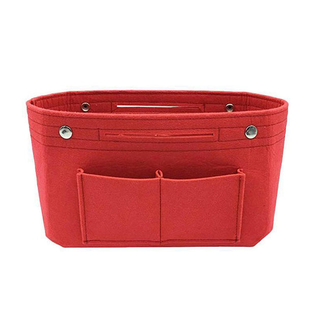 Bag Organizer with Handles and Press Stud