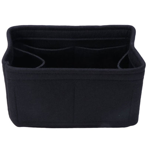 organisateur de sac en feutrine noir