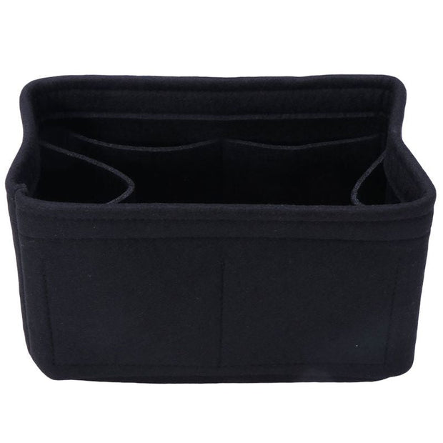 organisateur de sac en feutrine noir