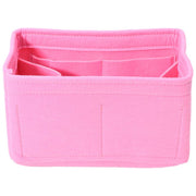organisateur de sac en feutrine rose
