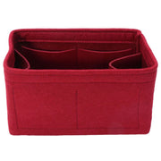organisateur de sac en feutrine burgundy