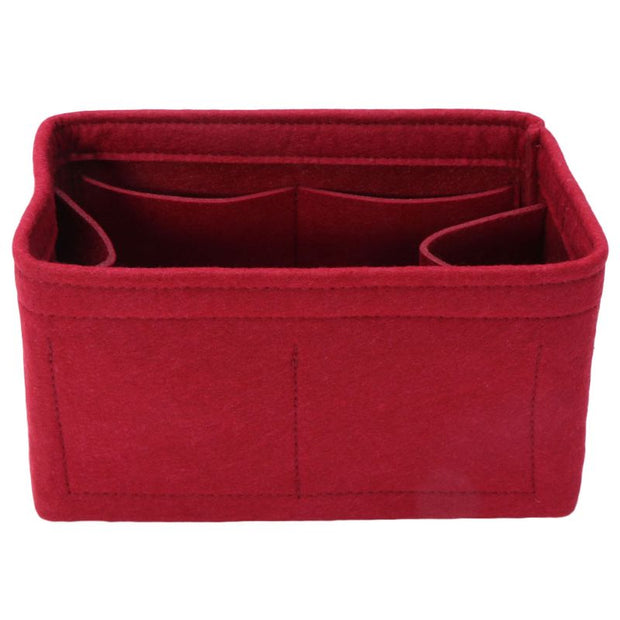 organisateur de sac en feutrine burgundy