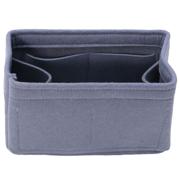 organisateur de sac en feutrine gris