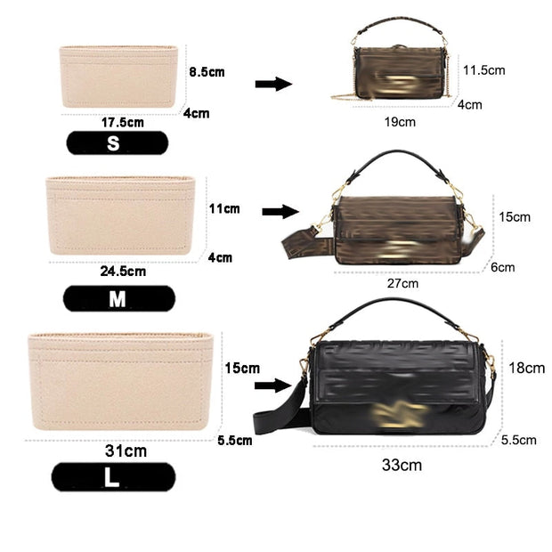 Bag organizer - Fendi Baguette