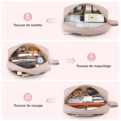 BAGSMART - Organisateur de maquillage souple
