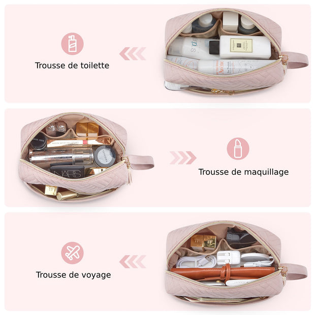 BAGSMART - Organisateur de maquillage souple