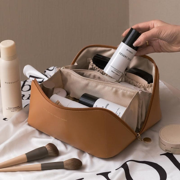 trousse de maquillage avec compartiments