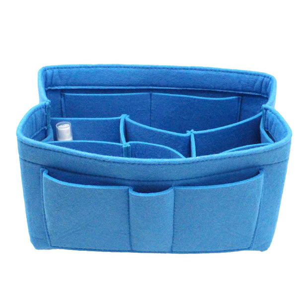 organisateur de sac à main bleu