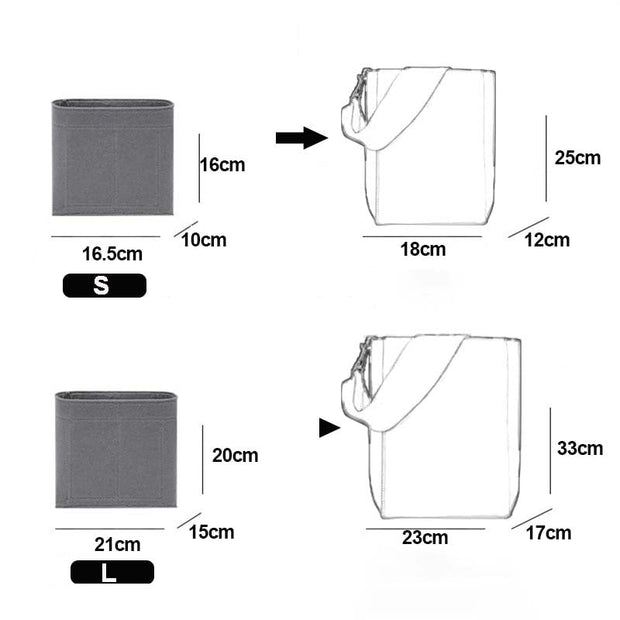 Céline Bucket Bag Organizer - Strap