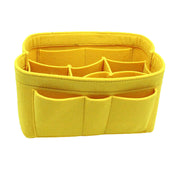 organisateur de sac à main jaune