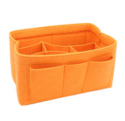organisateur de sac à main orange