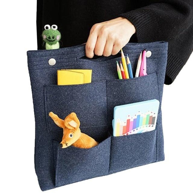organiseur tote bag en feutrine