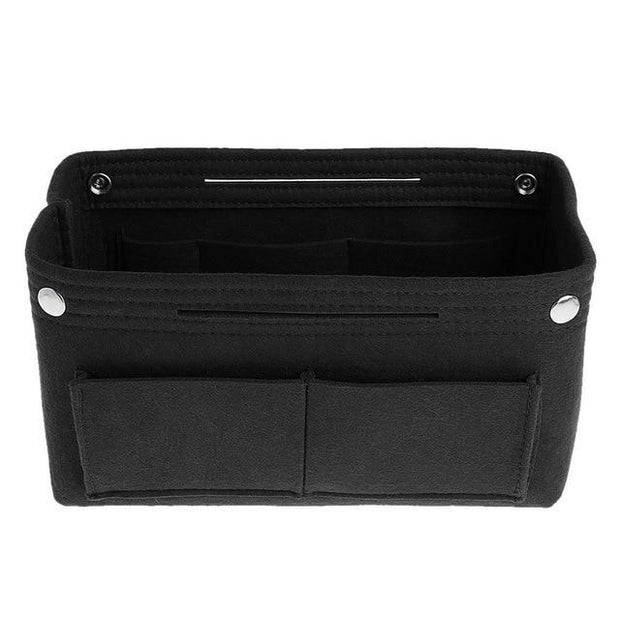 organisateur de sac easyswap premium, bouton pression et anses intégrées, ranger facilement votre sac