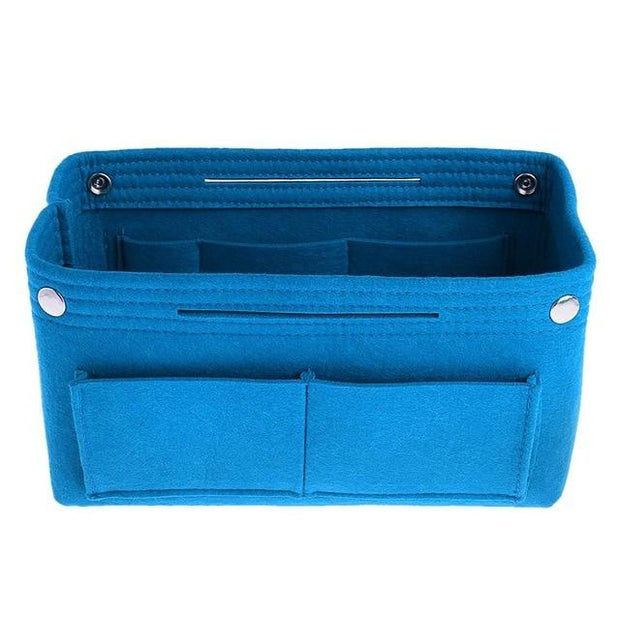 organisateur de sac easyswap premium, bouton pression et anses intégrées, ranger facilement votre sac