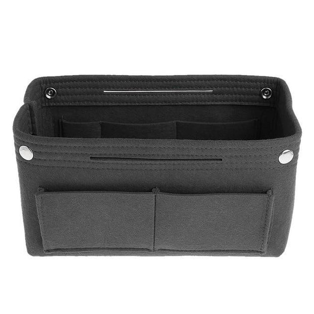 organisateur de sac easyswap premium, bouton pression et anses intégrées, ranger facilement votre sac