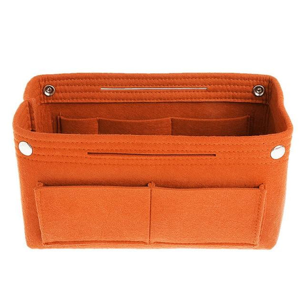 organisateur de sac easyswap premium, bouton pression et anses intégrées, ranger facilement votre sac