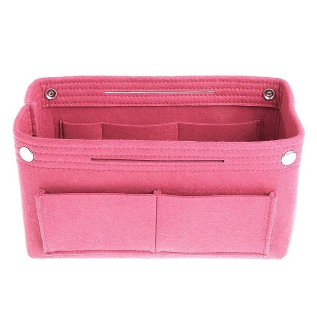 organisateur de sac easyswap premium, bouton pression et anses intégrées, ranger facilement votre sac