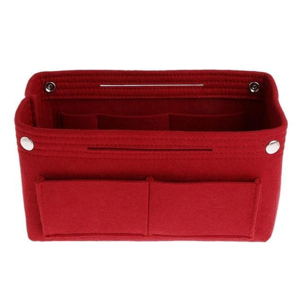 organisateur de sac easyswap premium, bouton pression et anses intégrées, ranger facilement votre sac