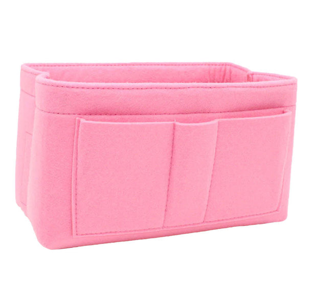 organisateur de sac à main rose